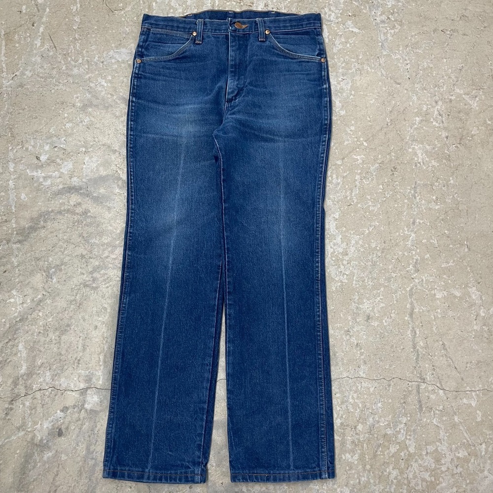 Wrangler Jeans 33x30 Blue Pants 936 Cowboy Western Faded‎ VTG Denim Fits 32x28